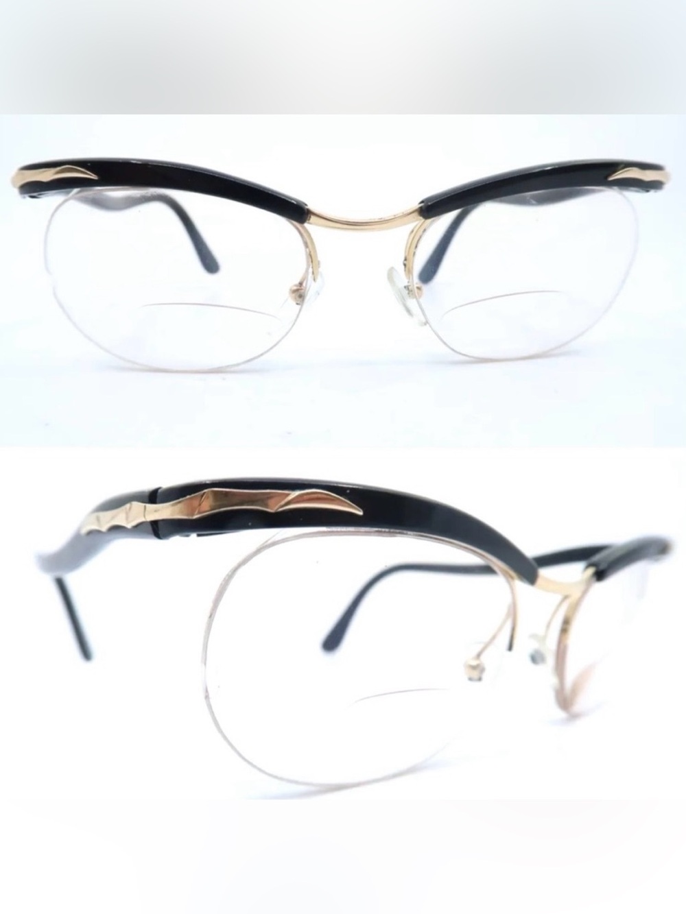 Vintage 1960s Gold Filled Essel Eyeglasses/‎ Frames, Nylor Supra, France